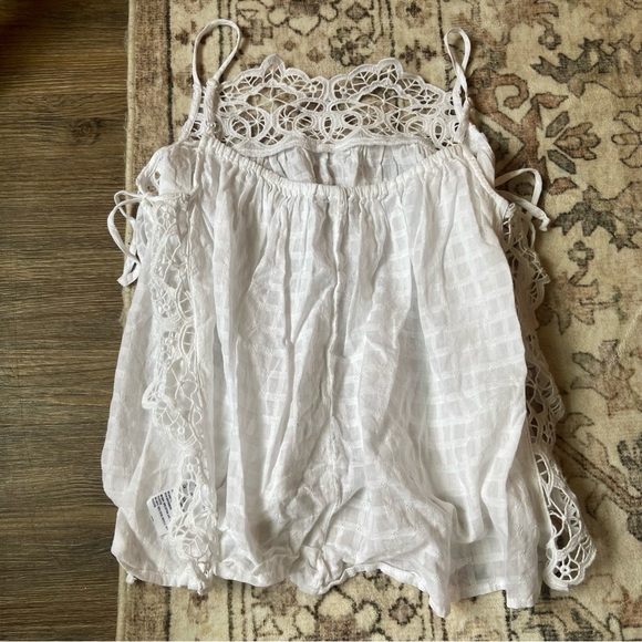 American Eagle Outfitters White Lace Camisole - Picture 8 of 10